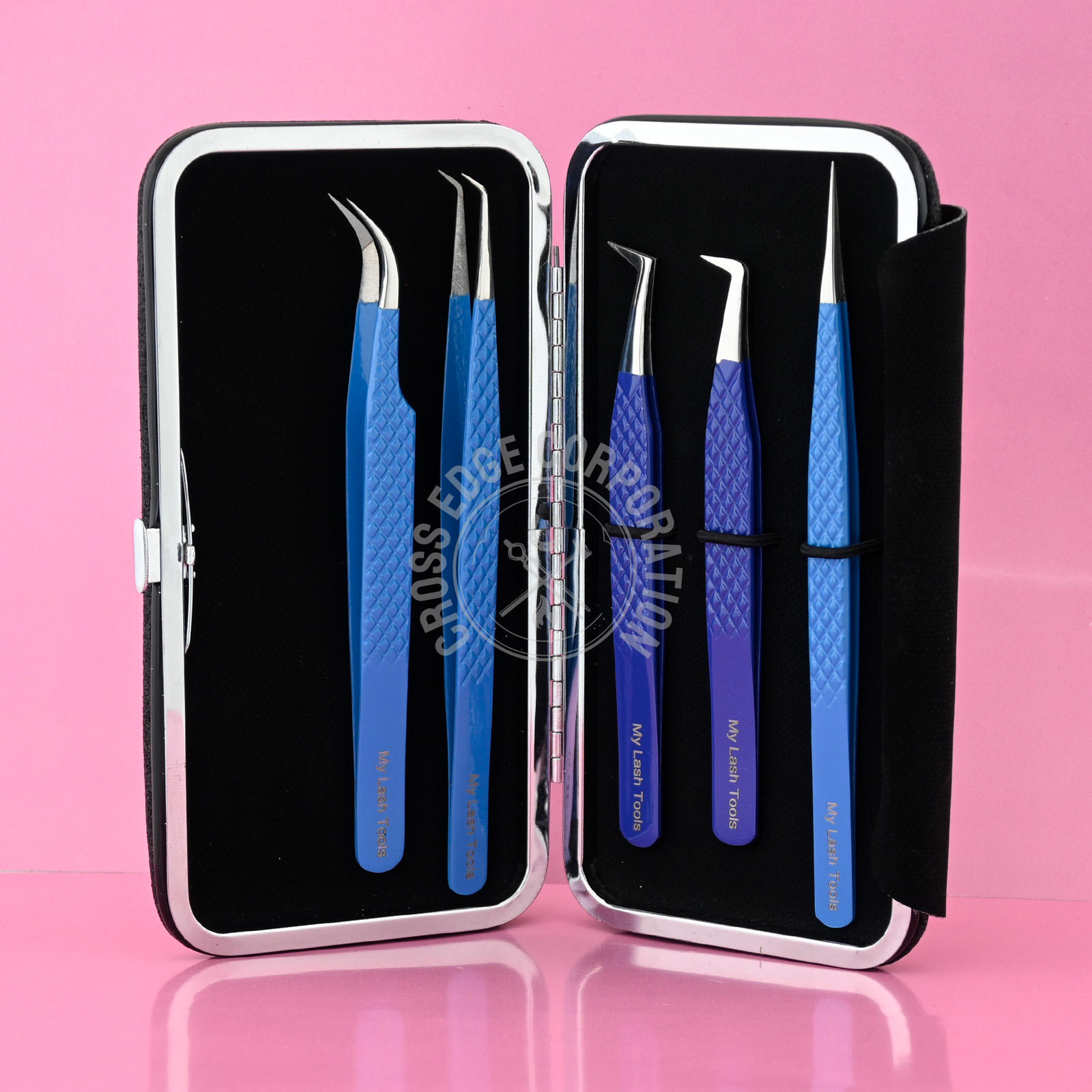 Blue with Silver Tip