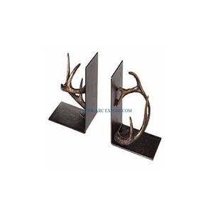 Sujetalibros decorativos para el hogar y la Oficina, sujetalibros de lectura hechos a mano de Metal de gran tamaño de calidad superior - Product Image 1