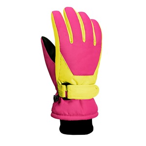 Proveedor directo de fábrica Guantes de esquí de cuero de piel de cabra Resistente al agua Personalizar color y logotipo Guantes de esquí deportivos transpirables - Product Image 3