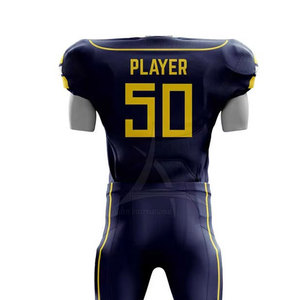 Conjuntos de Uniformes de Fútbol Americano Cortos de Talla Grande con Diseño Moderno, Elegantes y Transpirables, 100% Poliéster, Personalizables y de Alta Calidad - Product Image 5