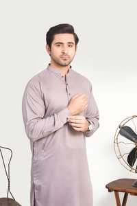 Collection Eid Wedding Punjabi, tissu respirant de haute qualité 206, coton/polyester, grande taille, décontracté, design islamique musulman pour hommes - Product Image 6