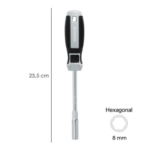Cacciavite con attacco a bussola da 8,0 mm. - Product Image 2