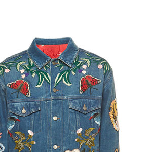 Venta al por mayor chaquetas de mezclilla de las mujeres en diferentes tamaños y colores Casual y uso al aire libre de los hombres bordados chaqueta de mezclilla - Product Image 6