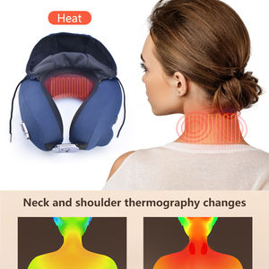 Masajeador de cuello de pulso eléctrico inteligente en forma de U Tens Masaje de dolor de cuello Masaje de columna cervical - Product Image 4