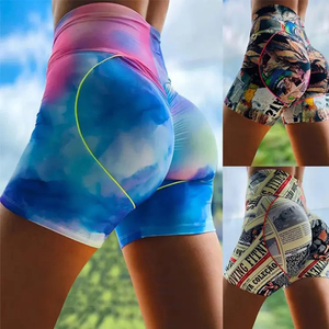 Nouvelle tendance mode personnalisé coton respirant vêtements de sport femmes Gym Shorts scrunch shorts gym femmes - Product Image 3