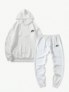 Conjuntos de Sudadera con Capucha y Pantalones Deportivos de Felpa para Hombre, Talla Regular, Personalizados, OEM, Marca Privada, Venta al por Mayor, Ropa Casual B2B, Ropa Urbana - Product Image 2