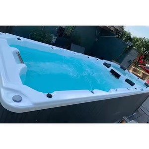 Balboa Piscine ovale de bain à remous de massage extérieur de conception moderne contrôlée-Acheter maintenant! - Product Image 3