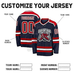 Venta al por mayor profesional Hockey Jersey uniforme de alta calidad por encargo desgaste del hockey sobre hielo y chándal OEM impresión por sublimación - Product Image 4