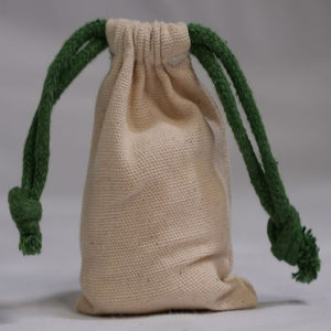 Bolsa antipolvo de cuerda de lona de algodón ecológica de diseño personalizado de gran capacidad, fácil de llevar, estilo reutilizable a la moda - Product Image 1