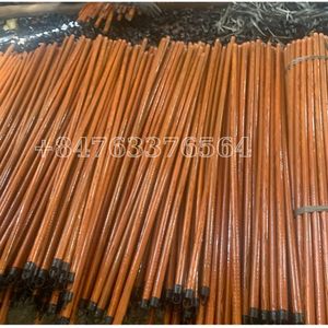 Conception de grain vietnamien manche de balai en bois enduit de PVC meilleure qualité prix bon marché stock disponible approvisionnement en vrac café couleur PVC - Product Image 2