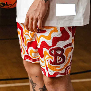 กางเกงวิ่งออกกำลังกายขาสั้นระบายอากาศและสีพื้นออกแบบได้ตามต้องการสำหรับ2025สไตล์ลำลองผลิตในปากีสถาน - Product Image 6