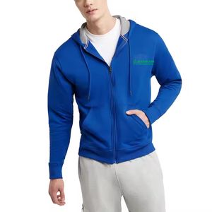 Sudadera Unisex de Alta Calidad con Cierre Completo, Capucha y Ajuste Regular, 100% Algodón Transpirable de Secado Rápido, Felpa/Felpa Francesa - Product Image 1