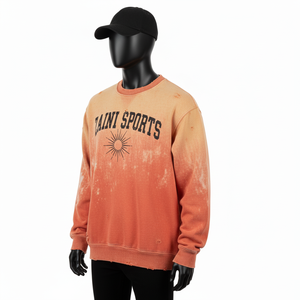 เสื้อสเวตเตอร์กันแดดแบบพรีเมี่ยม, เสื้อ350GSM คอตตอนผ้าฟลีซนุ่มระบายอากาศได้ดีสีตกติดหน้าจอออกแบบได้ตามต้องการพิมพ์โลโก้ได้ตามต้องการ - Product Image 2