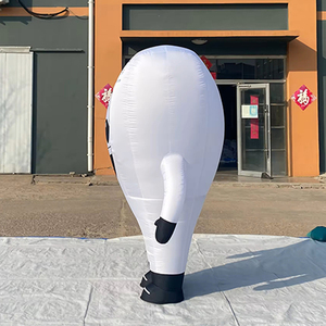Aero tùy chỉnh Inflatable răng đi bộ trang phục quảng cáo Inflatable tương tác phim hoạt hình linh vật - Product Image 2