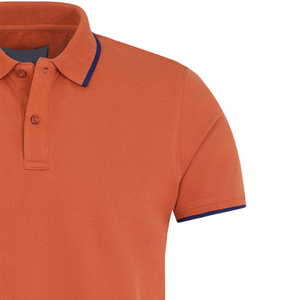 Best Quality Genuine Cotton Two Tone Red And Black Color Combination <b>Polo</b> Collar Men T-<b>shirts</b> Custom Logo Printing <b>polo</b> <b>shirts</b> - Product Image 3