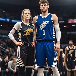 Ensembles d'uniformes de basketball et de football unisexes respirants, vêtements de sport d'été sans manches, y compris gilet et short imprimés, anti-UV, séchage rapide - Product Image 3