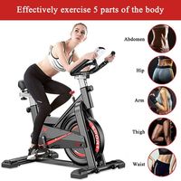 Bicicleta de Spinning en Stock en España con Pantalla LCD y Monitor de Frecuencia Cardíaca Resistencia Ajustable Envío Rápido