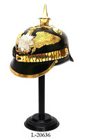 Casque d'armure allemand en cuir vert/Casque d'armure allemand/Casque d'armure en cuir Casque de Pickelhaube allemand médiéval à vendre