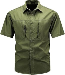 Conjunto de Camisa y Pantalones Cortos de Pesca Sublimados, Unisex, de Secado Rápido, Transpirables, Impermeables, Resistentes al Viento, Talla Grande, UPF 50+ - Product Image 5