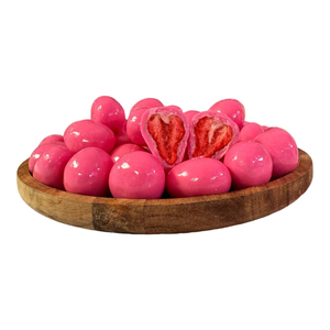 Drageas de Fresa Liofilizadas de Alta Calidad, Recubiertas de Chocolate Rosa, Delicioso Snack Dulce Premium, Suministro al por Mayor - Product Image 4