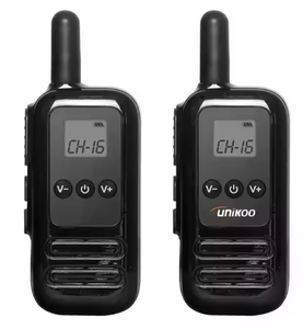 UNIKOO UK254 Long Range UHF Walkie Talkie - USB Rechargeable <strong>PMR</strong> FRS <strong>Radio</strong> with Tactical Headset Compatibility - Product Image 5