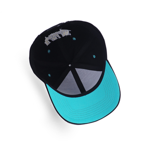 Casquette de baseball en coton 100% de haute qualité, personnalisée, faible MOQ, 61 cm, en deux couleurs, avec logo brodé 3D pour hommes, golf, 2025 - Product Image 4