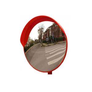 120 cm Convex Traffic Safety <b>Mirror</b> Durable PC Material for Indoor and Outdoor Use for Parking Lot Traffic Control - Product Image 1