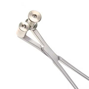 Gunnar-Hey คีมลูกกลิ้ง Gunnar-Hey 18ซม. มีหลายขนาดลูกกลิ้งที่มีด้ามจับสแตนเลสเครื่องมือผ่าตัด - Product Image 2