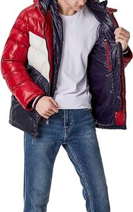 Chaqueta de invierno personalizada para hombre Expanza acolchada con burbujas acolchadas con nailon a prueba de viento e impermeable para el calor al aire libre - Product Image 4