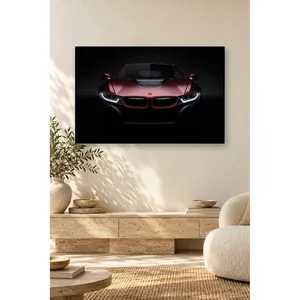 Impression sur toile Fida Glow-in-the-Dark Red BMW i8 - Product Image 5