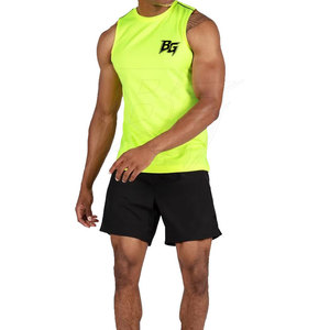 Camiseta sin Mangas de Algodón 100% Ecológica, Transpirable, de Alta Calidad y Alto Rendimiento para Hombre, con Tela que Absorbe la Humedad y Diseño Ligero - Product Image 5