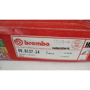 PAR DE DISCOS DE FRENO DELANTEROS RENAULT Megane Cabrio (02>10) 09.8137.14 Gasolina - - Product Image 4