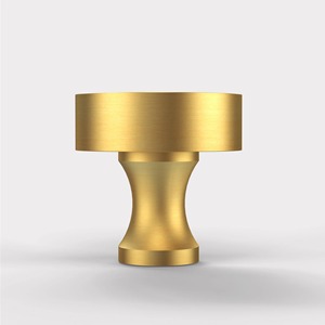 Bouton en or avec design en marbre pour armoires, tiroirs et portes Poignée décorative élégante pour la décoration intérieure et l'utilisation de meubles élégants - Product Image 2