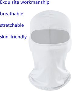 Masque de ski cagoule en polyester OEM 100% personnalisé respirant léger masque intégral de protection contre les UV et le vent pour le sport - Product Image 3
