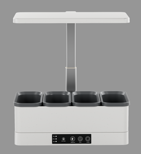 Jardin intérieur intelligent J&C Gray OEM avec éclairage LED réglable pour herbes aromatiques et laitues de cuisine - Product Image 5