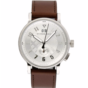 Montre de luxe pour homme Burberry BU7681, boîtier en acier inoxydable, fond carré, diamètre 42 mm, analogique, étanche, résistante à l'eau - Product Image 2