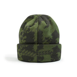 หมวกบีนนี่ถักแจ็คการ์ดใส่สบายมีสไตล์ใส่ได้ทั้งชายและหญิงใส่โลโก้ได้ตามต้องการสำหรับฤดูหนาว - Product Image 2