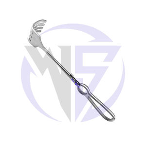 Retractor Quirúrgico Manual Volkmann de Acero Inoxidable de 22 cm y 9/6 mm, Instrumento de Mano para Cirugía General, Más Vendido - Product Image 1