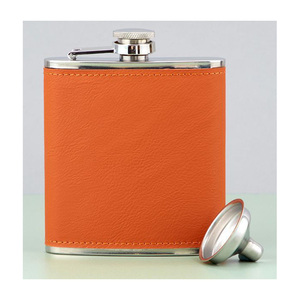 Flacon de hanche élégant en acier inoxydable pur de qualité supérieure, bouteille de poche pour vin et whisky étanche pour les créateurs de tendance - Product Image 3