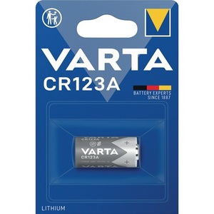 1ชิ้น/แพ็คพองแบตเตอรี่ลิเธียม Varta CR123A 3V แบบพิเศษ1430mAh - Product Image 1