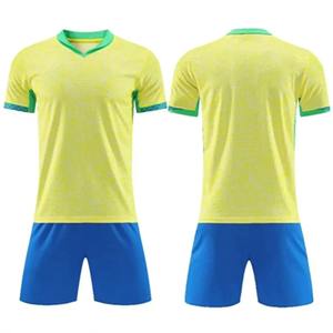 Breathable Printed Soccer Jersey Football Shirt <b>Men</b> Adult Kids Short Sleeve Training Match Kit & Table Tennis Uniform - Product Image 5