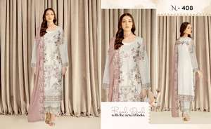 ชุดสูทผ้าชิฟฟ่อนชุดปาร์ตี้สำหรับผู้หญิงดีไซน์เนอร์เสื้อลำลองปักลายเรียบง่ายสำหรับใส่ไปงานปาร์ตี้ - Product Image 4