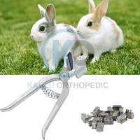Kit de Tatuaje para Animales, Instrumentos Quirúrgicos Veterinarios para Gatos con Herramientas Reutilizables de Acero Inoxidable KAHLU ORTHOPEDIC