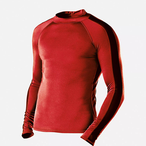 Camiseta de Compresión Ligera de Látex Antibacteriana y Transpirable de Alto Rendimiento para Hombre, para MMA, Entrenamiento, Gimnasio, OEM Personalizado - Product Image 4