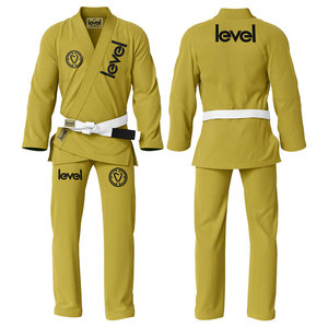 2025 venta al por mayor de alta calidad brasileño BJJ Kimono Jiu Jitsu traje 100% algodón logotipo personalizado servicio OEM ropa de entrenamiento de artes marciales - Product Image 5