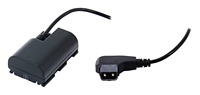 PATONA Adaptateur de batterie à entrée D-TAP LP-E6 LP-E6N LP-E6NH XC10 80D 7D 70D 6D 60D Entrée 14.8V Sortie 7.4V