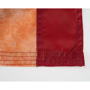 ธงชาติอเมริกันแบบย้อมสีชา ขนาด 3x5 ฟุต ปักลายแบบวินเทจ ธงชาติสหรัฐอเมริกาแบบดั้งเดิม ย้อมสีชา  ธงประวัติศาสตร์ พร้อมห่วงโลหะทองเหลือง 2 อัน - Product Image 2