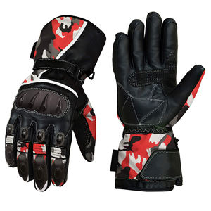 Custom Full Finger Racing Motorbike <b>Gloves</b> Waterproof <b>Touchscreen</b> Leather <b>Gloves</b> for Outdoor Sports Trending Products - Product Image 1