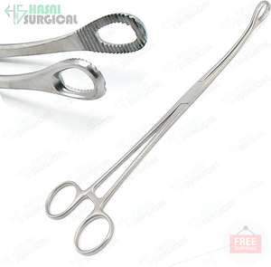 Forestier éponge de haute qualité courbé éponge médicale en acier inoxydable tenant des pinces - Product Image 2