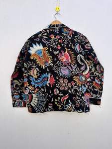 Mukut, conjunto de pijama de longitud completa transpirable de algodón suave con cuello en V y estampado de animales para mujer, ropa de dormir de verano/primavera o regalos de dama de honor - Product Image 4